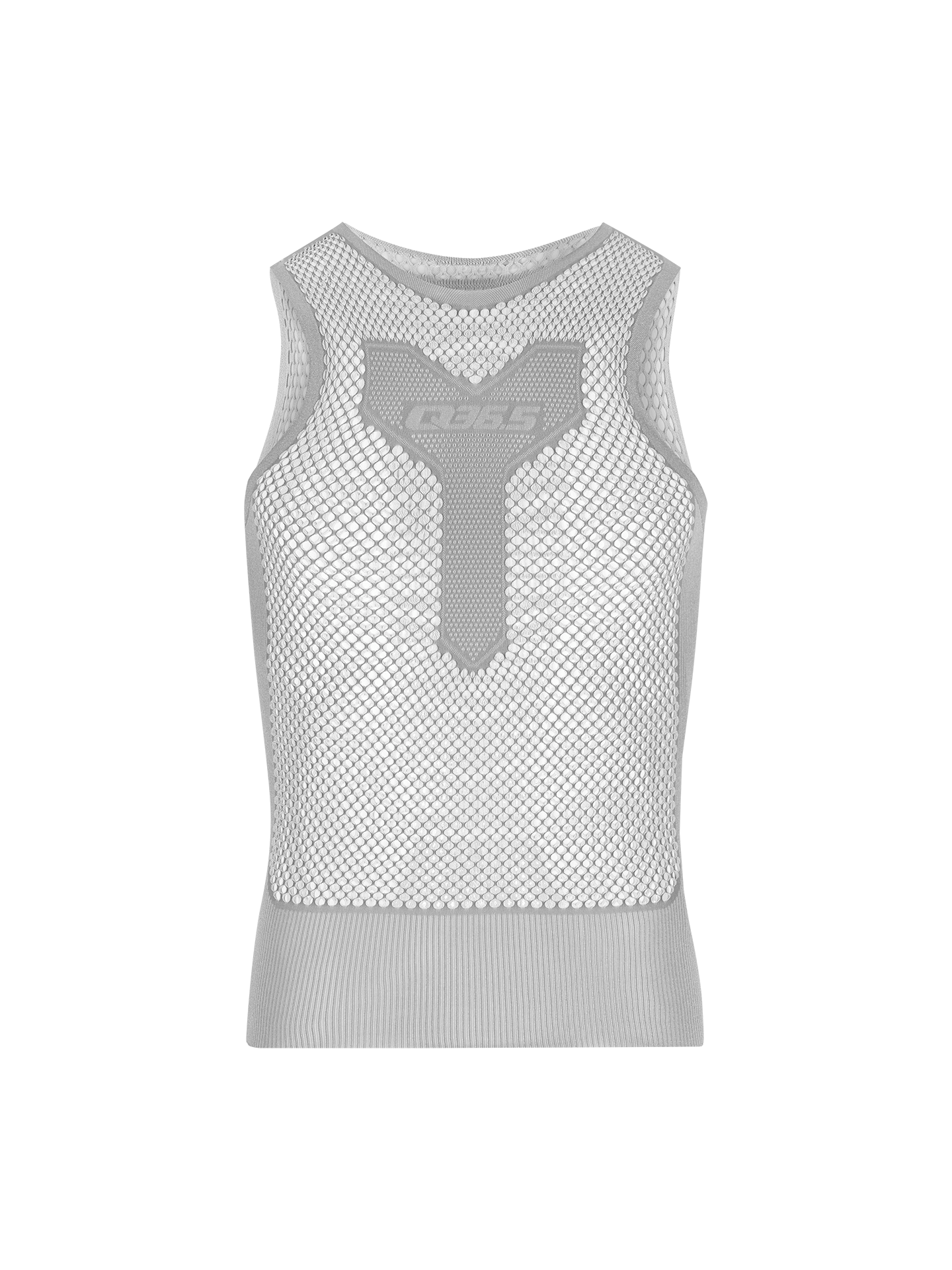 Q36.5 Camiseta Interior 0 Mesh Sin Mangas Gris