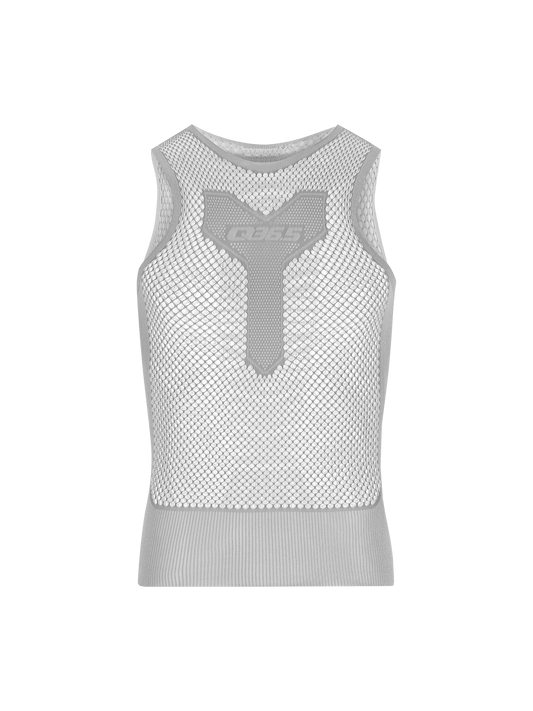 Q36.5 Camiseta Interior 0 Mesh Sin Mangas Gris