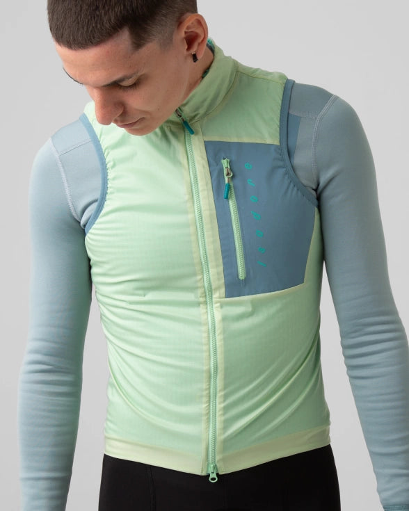 ISADORE Alternative Insulated Vest Seafoam Green