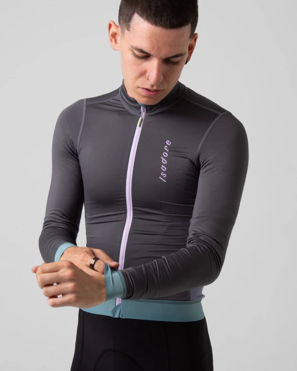 ISADORE Alternative Light Long Sleeve Jersey Asphalt