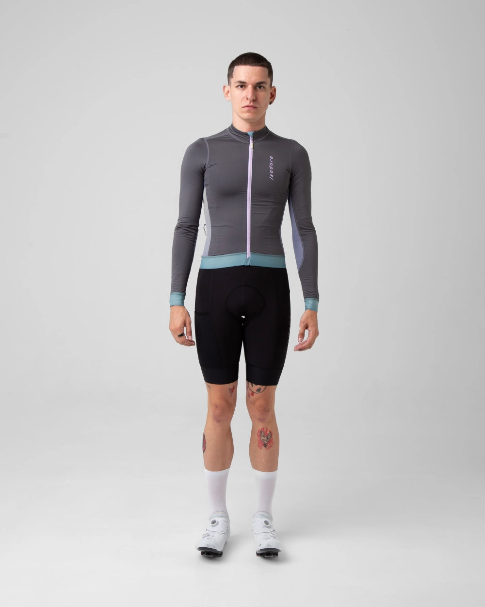 ISADORE Alternative Light Long Sleeve Jersey Asphalt