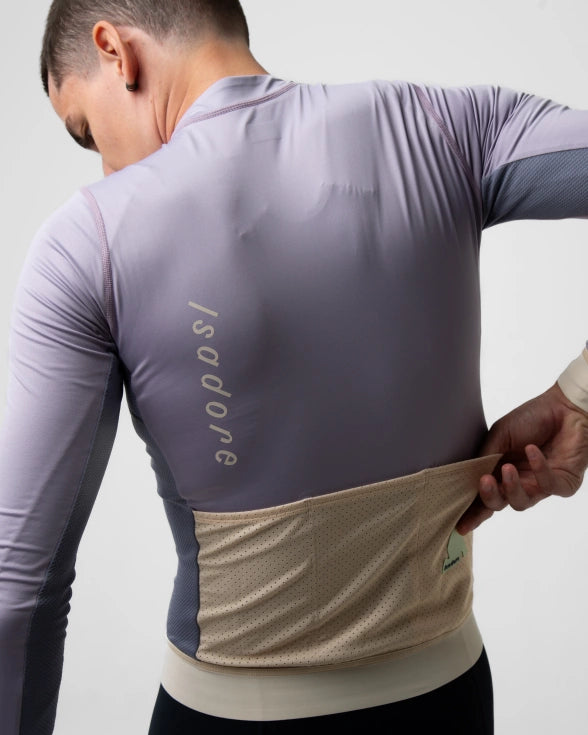 ISADORE Alternative Light Long Sleeve Jersey Lavender Grey