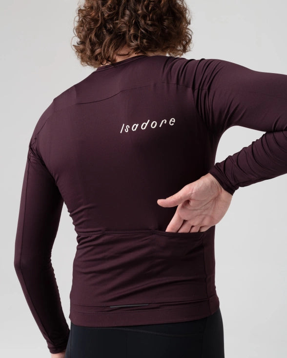 ISADORE Debut Long Sleeve Jersey Fudge