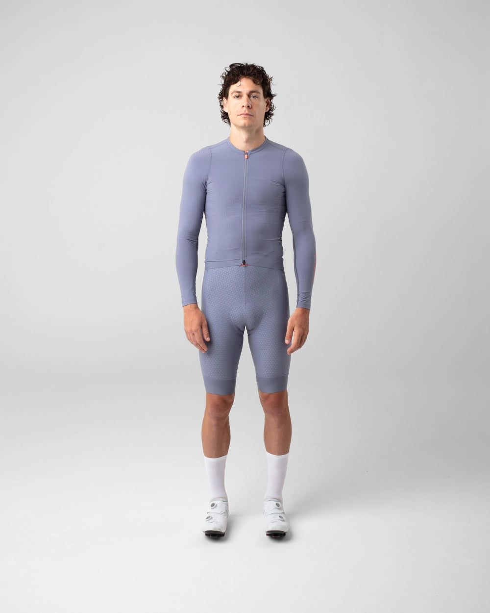 ISADORE Echelon Aero Long Sleeve Jersey Blue Granite